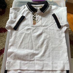 Boys Burberry Polo